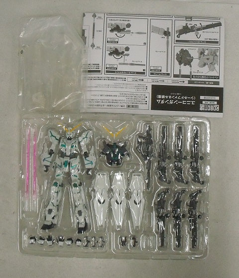 【中古】【開封品】ROBOT魂 ＜SIDE MS＞ RX-0 ユニコーンガンダム(シールドファンネル装備) 「機動戦士ガンダムUC」 魂ウェブ商店限定＜フィギュア＞（代引き不可）6355