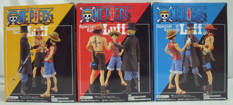 【中古】【未開封】【セット】「ワンピース」ONE PIECE magazine FIGURE〜Special Episode Luff〜モンキー・D・ルフィ /ポートガス・D・エース /サボ＜フィギュア＞（代引き不可）6355