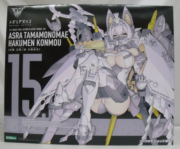 【中古】【未組立】1/1 朱羅 玉藻ノ前 白面金毛 「メガミデバイス」 コトブキヤショップ限定＜プラモデル＞（代引き不可）6355