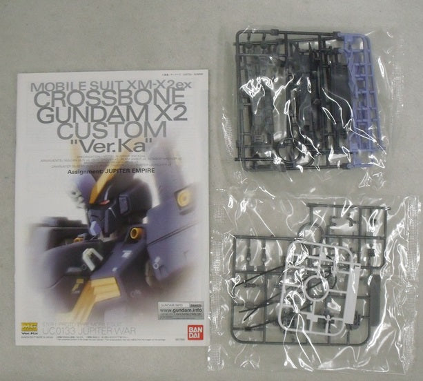 【中古】【未組立品】1/100 MG XM-X2ex クロスボーン・ガンダムX2改 Ver.Ka 「機動戦士クロスボーン・ガンダム」 プレミアムバンダイ限定＜プラモデル＞（代引き不可）6355