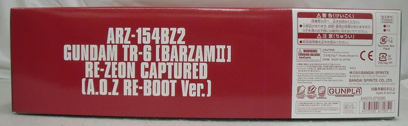 【中古】【未組立】1/144 HG ガンダムTR-6[バーザムII]レジオン鹵獲仕様(A.O.Z RE-BOOT版) 「A.O.Z RE-BOOT ガンダム・インレ-くろうさぎのみた夢-」 プレミアムバンダイ限定＜プラモデル＞（代引き不可）6355