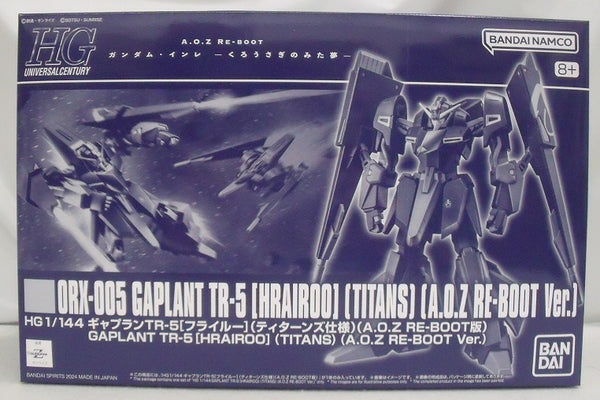 【中古】【未組立品】1/144 HGUC ORX-005 ギャプランTR-5[フライルー] ティターンズ仕様(A.O.Z RE-BOOT版) 「ADVANCE OF Z ティターンズの旗のもとに」 プレミアムバンダイ限定＜プラモデル＞（代引き不可）6355