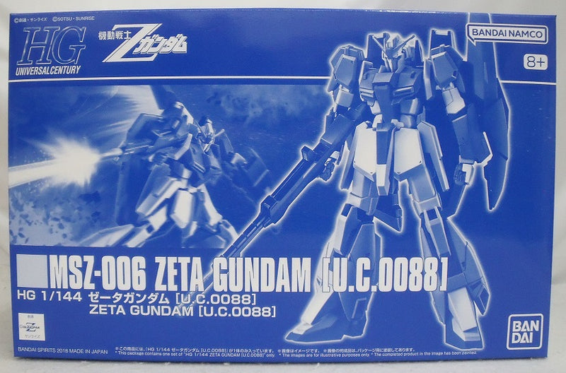 【中古】【未組立】1/144 HGUC MSZ-006 ゼータガンダム[U.C.0088] 「機動戦士Zガンダム」 プレミアムバンダイ限定[5055366]＜プラモデル＞（代引き不可）6355