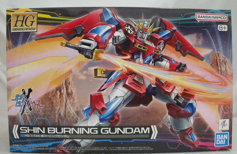 【中古】【未組立】1/144 HG 神バーニングガンダム 「ガンダムビルドメタバース」 [5065712]＜プラモデル＞（代引き不可）6355