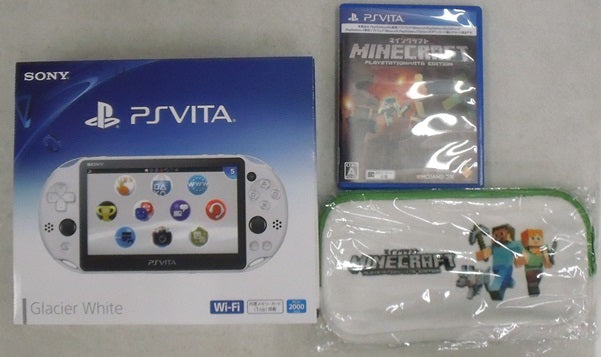 【中古】【開封品】PSVita本体 マインクラフト Special Edition Bundle(type-B)＜レトロゲーム＞（代引き不可）6355