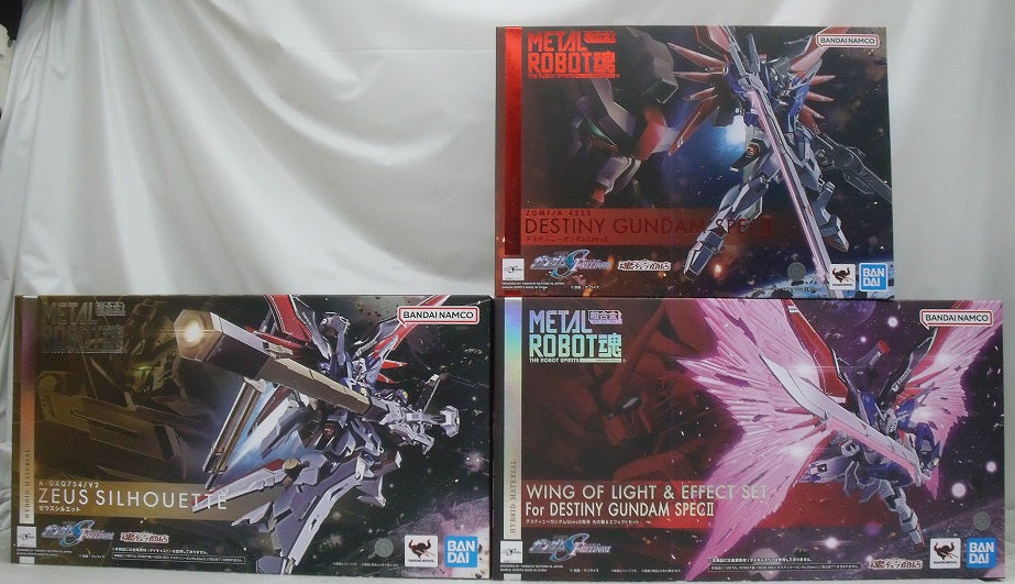 【中古】【開封品】【セット】METAL ROBOT魂 ＜SIDE MS＞ 「デスティニーガンダム SpecII」「デスティニーガンダム...