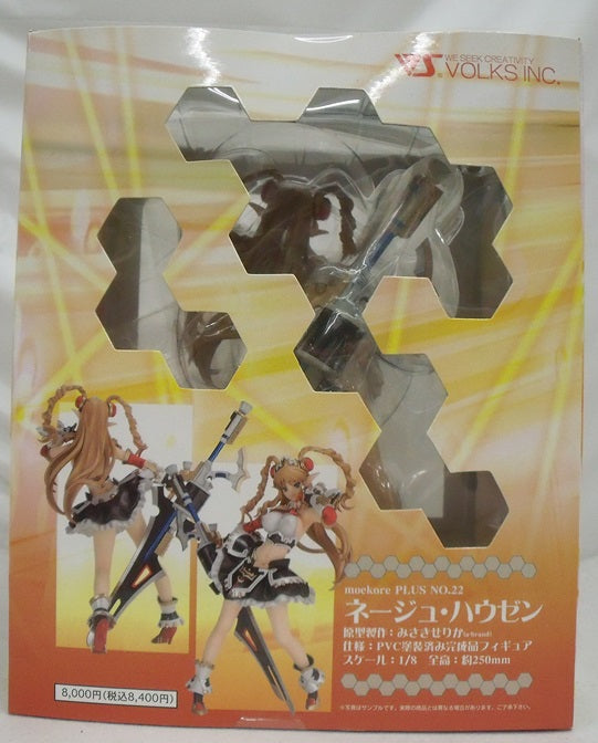 【中古】【開封品】モエコレPLUS No.22 ネージュ・ハウゼン 「無限のフロンティア EXCEED スーパーロボット大戦OGサーガ」 1/8 PVC塗装済み完成品 ボークスショップ＆ホビー天国ウェブ限定＜フィギュア＞（代引き不可）6355