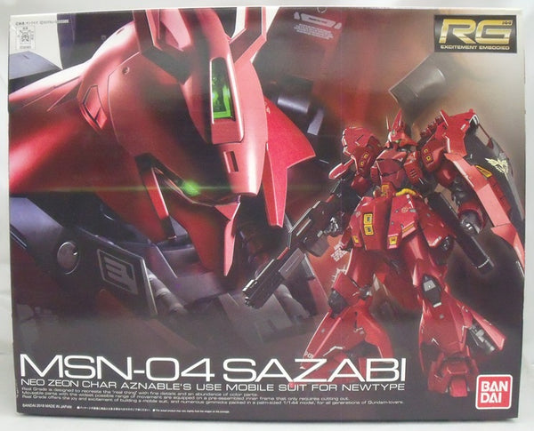 【中古】【未組立】1/144 RG MSN-04 サザビー 「機動戦士ガンダム 逆襲のシャア」＜プラモデル＞（代引き不可）6355