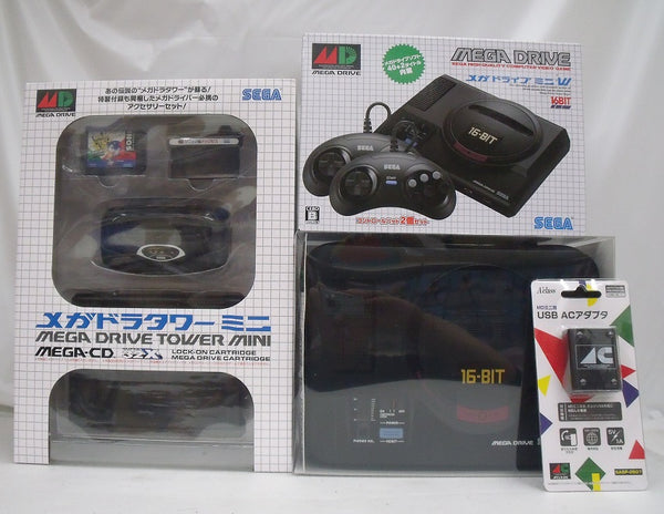 【中古】【セット商品】メガドライブミニW＜レトロゲーム＞（代引き不可）6355