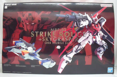 【中古】【未組立品】1/60 PG MBF-02 ストライクルージュ+スカイグラスパー「機動戦士ガンダムSEED」＜プラモデル＞（代引...