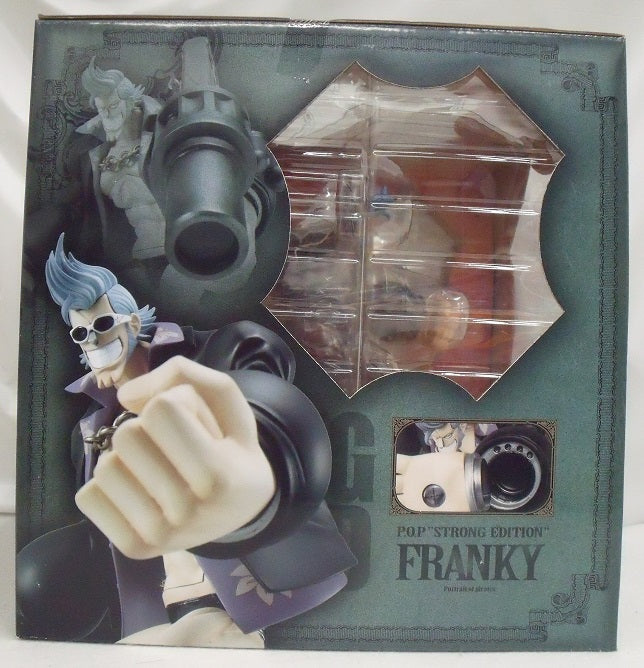 【中古】【未開封】フランキー「ワンピースシリーズ STRONG EDITION」エクセレントモデル Portrait.Of.Pirates＜フィギュア＞（代引き不可）6355