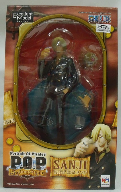 【中古】【未開封品】サンジ 「ワンピース」 エクセレントモデル Portrait.Of.Pirates “Sailing Again” ワンピース＜フィギュア＞（代引き不可）6355