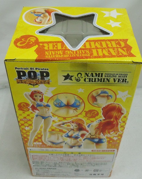 【中古】【開封品】ナミ Crimin Ver.＆ガイドブック 「ワンピース」 エクセレントモデルLIMITED Portrait.Of.Pirates Sailing Again ONE PIECE P.O.P公式ガイドブックPOPs!フィギュア付き限定版＜フィギュア＞（代引き不可）6355