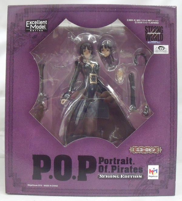 【中古】【未開封】ニコ・ロビン 「ワンピース STRONG WORLD」 エクセレントモデル Portrait.Of.Pirates ワンピース STRONG EDITION＜フィギュア＞（代引き不可）6355