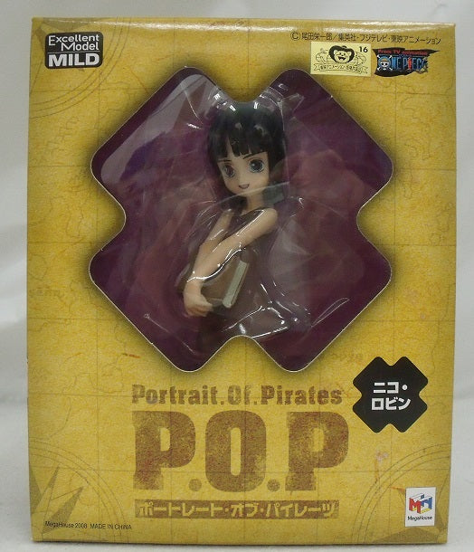 【中古】【未開封】ニコ・ロビン(幼年期)「ワンピース」 Portrait.Of.Pirates塗装済み完成品＜フィギュア＞（代引き不可）6355