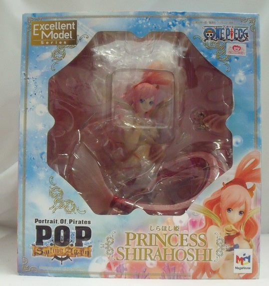 【中古】【未開封】しらほし姫 「ワンピース」 エクセレントモデル Portrait.Of.Pirates ”Sailing Again” 彩色済み完成品＜フィギュア＞（代引き不可）6355