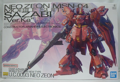 【中古】【未組立】1/100 MG MSN-04 サザビー Ver.Ka 「機動戦士ガンダム 逆襲のシャア」 [5055457]＜プラ...