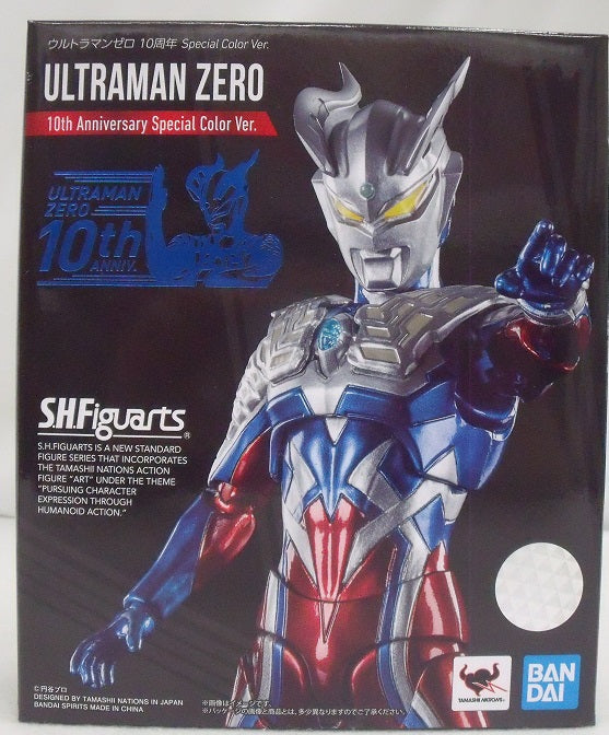 【中古】【開封品】S.H.Figuarts ウルトラマンゼロ 10周年 Special Color Ver. 「大怪獣バトル ウルトラ銀河伝説 THE MOVIE」＜フィギュア＞（代引き不可）6355