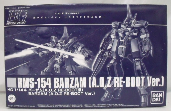 中古】【未組立】1/144 HG バーザム A.O.Z RE-BOOT版 「A.O.Z RE