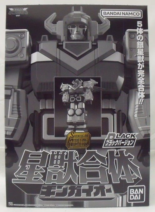 【中古】【未開封】SMP 星獣戦隊ギンガマン 星獣合体 ギンガイオー ブラックバージョン プレミアムバンダイ限定＜プラモデル＞（代引き不可）6355