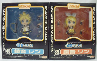 【中古】【未開封】【セット】鏡音リン ＆ 鏡音レン ねんどろいど 「キャラクターボーカルシリーズ02 鏡音リン・レン」＜フィギュア＞（...