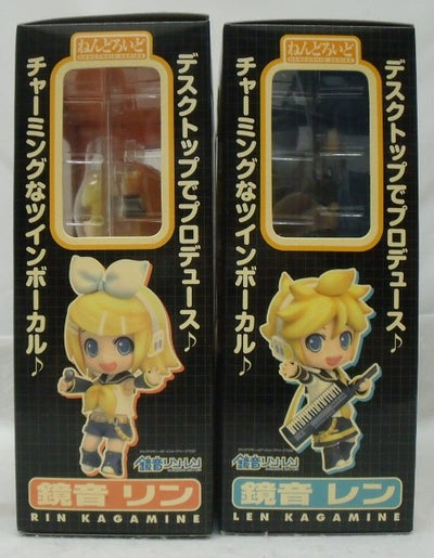 新品、未開封　フィギュア レンとリン 2体セット 新品未開封】ねんどろいど 鏡音レン 鏡音リン 2体セット - メルカリ