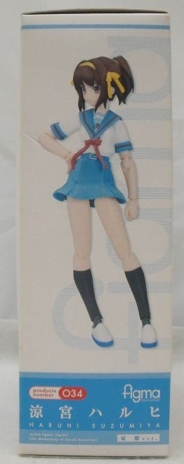 【中古】【未開封】figma 涼宮ハルヒ 夏服ver.「涼宮ハルヒの憂鬱」＜フィギュア＞（代引き不可）6355
