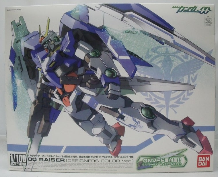 【中古】【未組立】1/100 ダブルオーライザー デザイナーズカラーVer.「機動戦士ガンダム00」＜プラモデル＞（代引き不可）6355