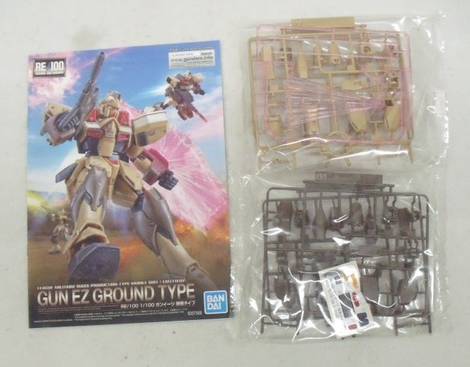 【中古】【未組立】1/100 RE/100 LM111E02 ガンイージ 陸戦タイプ 「 機動戦士Vガンダム ニューモビルスーツバリエーション」＜プラモデル＞（代引き不可）6355