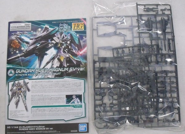 【中古】【未組立】1/144 HGBD AGE-IIMG ガンダムAGEIIマグナム SVver. 「ガンダムビルドダイバーズ」 [5055585]＜プラモデル＞（代引き不可）6355