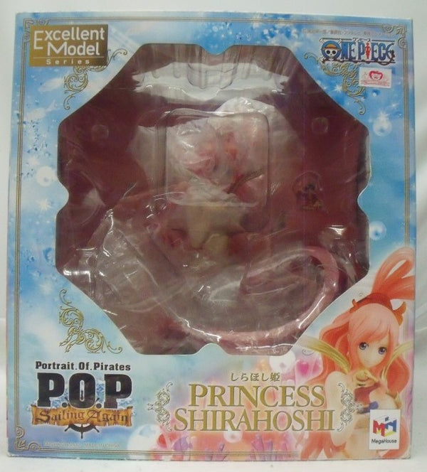 【中古】【未開封】しらほし姫 「ワンピース」 エクセレントモデル Portrait.Of.Pirates ”Sailing Again”＜フィギュア＞（代引き不可）6355