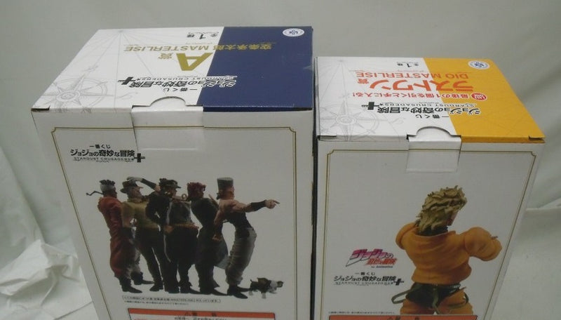 【中古】【未開封】【セット】「一番くじ ジョジョの奇妙な冒険 STARDUST CRUSADERS」 MASTERLISE A賞/ラストワン賞＜フィギュア＞（代引き不可）6355