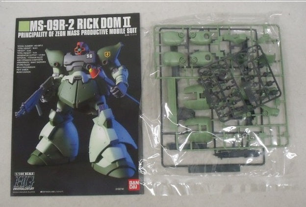 【中古】【未組立】1/144 HGUC MS-09R-2リックドムII ライトグリーンバージョン「機動戦士ガンダム0080 ポケットの中の戦争」＜プラモデル＞（代引き不可）6355