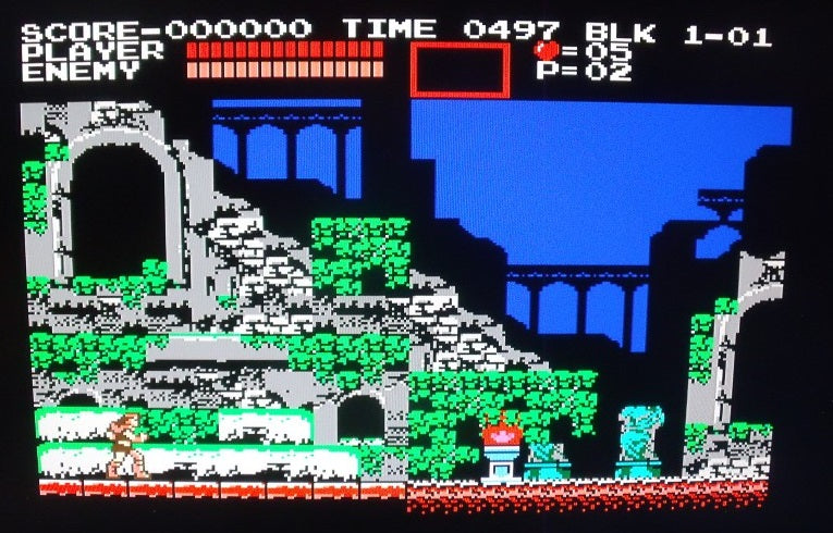 【中古】【箱説あり】ファミコンソフト「悪魔城伝説」＜レトロゲーム＞（代引き不可）6355