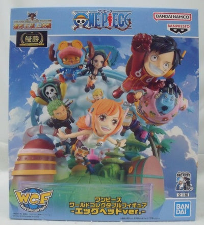 【中古】【未開封】麦わら海賊団 「ワンピース」 ワールドコレクタブルフィギュア-エッグヘッドver.-＜フィギュア＞（代引き不可）6355