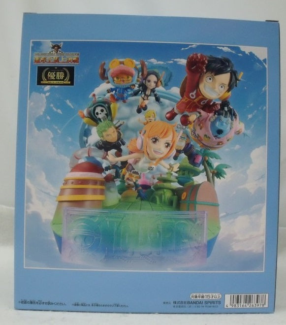 【中古】【未開封】麦わら海賊団 「ワンピース」 ワールドコレクタブルフィギュア-エッグヘッドver.-＜フィギュア＞（代引き不可）6355