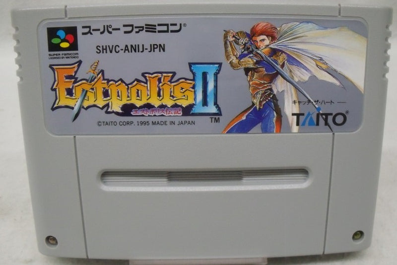 【中古】【箱説あり】スーパーファミコンソフト「エストポリス伝記2」＜レトロゲーム＞（代引き不可）6355