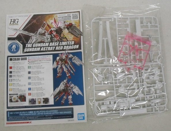 【中古】【未組立】1/144 HG MBF-P02 ガンダムアストレイ レッドドラゴン 「機動戦士ガンダムSEED DESTINY ASTRAY R」＜プラモデル＞（代引き不可）6355