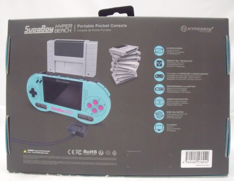 【中古】【開封品】SFC互換機 SupaBoy Hyper Beach＜レトロゲーム＞（代引き不可）6355