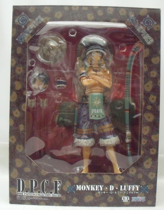 【中古】【開封品】モンキー・D・ルフィ アニマルVer. 「ワンピース」 DOOR PAINTING COLLECTION FIGURE 第8弾 1/7＜フィギュア＞（代引き不可）6355