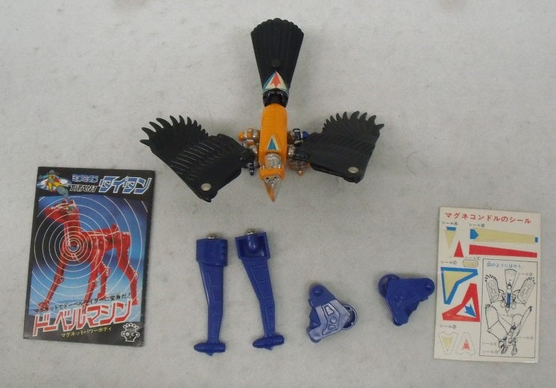 【中古】【開封品】T-421 レッドコンドル 「ミクロマン」 ミクロマンタイタン マグネコンドル＜フィギュア＞（代引き不可）6355