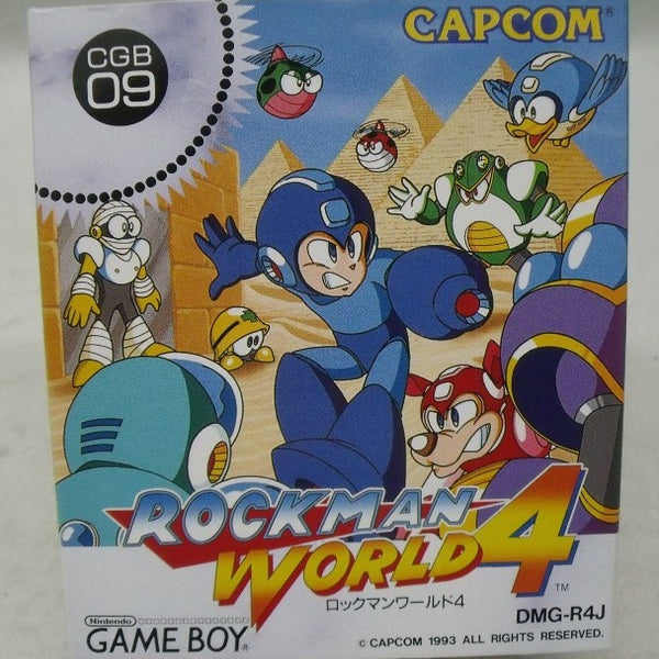 中古】【箱説あり】ゲームボーイソフト「ロックマンワールド4