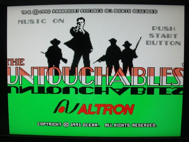 【中古】【箱説あり】ファミコンソフト「アンタッチャブル(THE UNTOUCHABLES)」＜レトロゲーム＞（代引き不可）6355