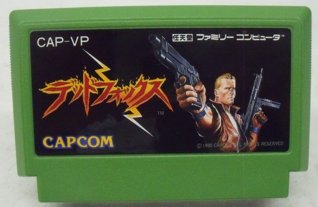 【中古】【開封品】FCソフト デッドフォックス＜レトロゲーム＞（代引き不可）6355