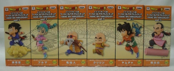 【中古】【未開封】全6種セット 「ドラゴンボール超」 ワールドコレクタブルフィギュア〜ANIME 30th ANNIVERSARY〜vol.1＜フィギュア＞（代引き不可）6355