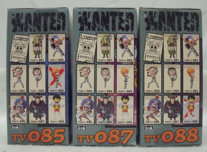 【中古】【未開封】【セット】「ワンピース」 ワールドコレクタブルフィギュアvol.11 ナミ(Mr.2変身ver.) /マゼラン/ルフィ＜フィギュア＞（代引き不可）6355