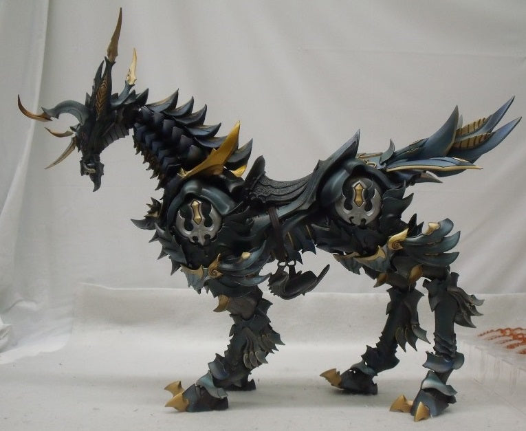 【中古】【開封品】【セット】魔戒可動 暗黒騎士キバ/魔戒可動 魔導馬 ライゴウ 「牙狼＜GARO＞」 魂ウェブ商店限定＜フィギュア＞（代引き不可）6355