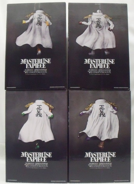 【中古】【開封品】【セット】「一番くじ ワンピース 絶対的正義」 MASTERLISE EXPIECE A賞/B賞/C賞D賞＜フィギュア＞（代引き不可）6355