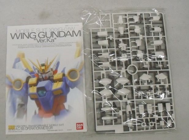【中古】【未組立】【特典付】1/100 MG XXXG-01W ウイングガンダム Ver.Ka「新機動戦記ガンダムW Endless Waltz」＜プラモデル＞（代引き不可）6355