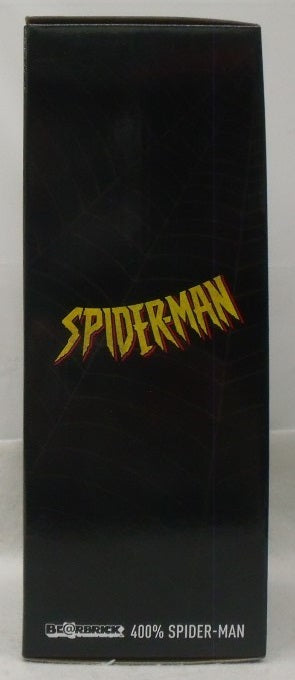 【中古】【未開封】BE＠RBRICK-ベアブリック- 400%「Happyくじ BE＠RBRICK MARVEL『SPIDER-MAN』」SP賞＜フィギュア＞（代引き不可）6355